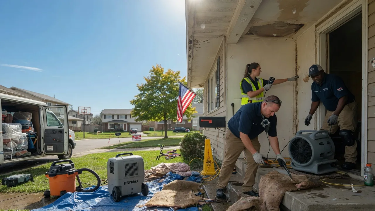 Water Damage Restoration in Carmel, IN near me